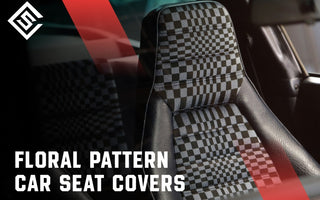 Floral Pattern Car Seat Covers