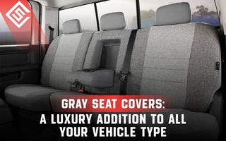 Gray Seat Covers: A Luxury Addition To All Your Vehicle Type