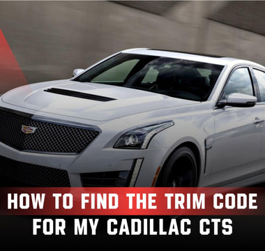 How to Find the Trim Code for My Cadillac CTS