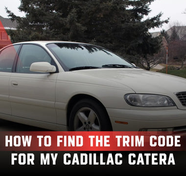 How to Find the Trim Code for My Cadillac Catera?