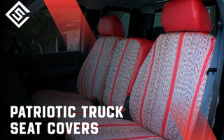 Patriotic Truck Seat Covers