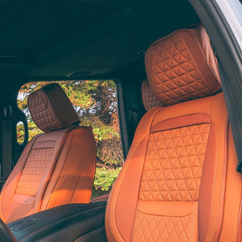 Luxury Seat Covers - Brown