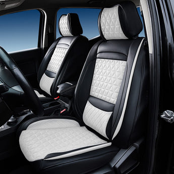 Luxury Seat Covers - Black & White