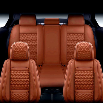 Luxury Seat Covers - Brown